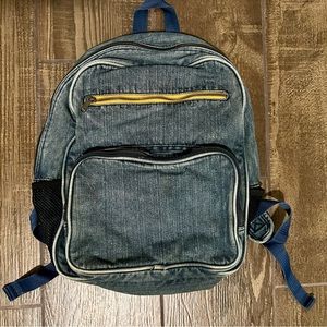 Vintage Volcom Denim Backpack